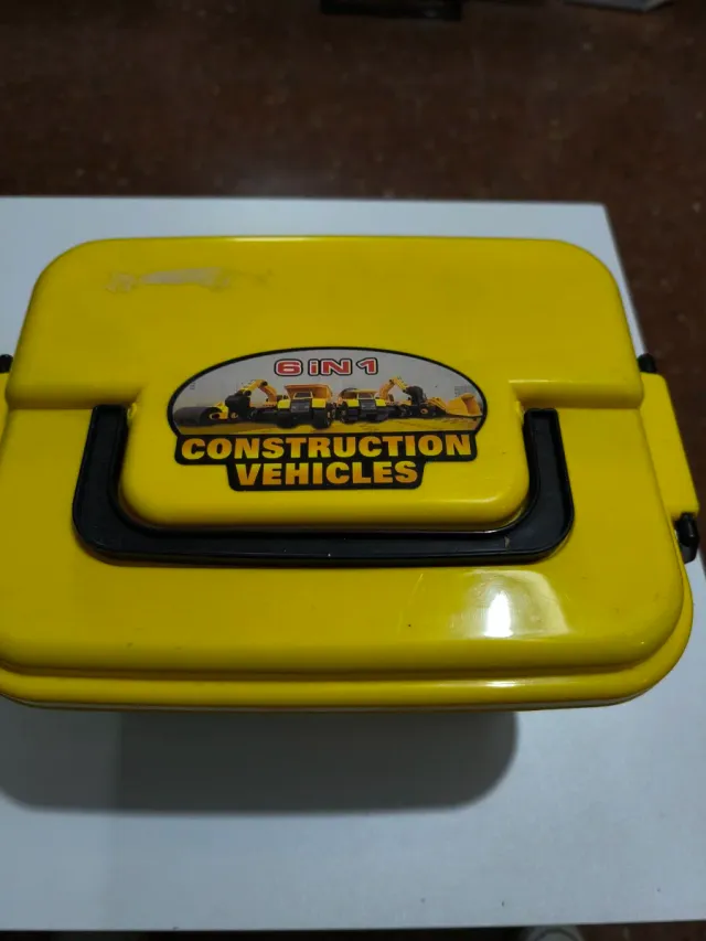 Caja de camiones de construcción 6 en 1