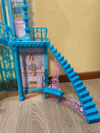 Castillo de Princesas Azul y Rosa