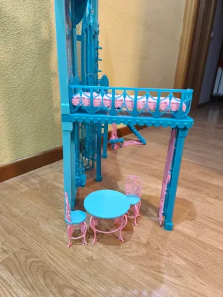 Castillo de Princesas Azul y Rosa