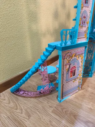 Castillo de Princesas Azul y Rosa