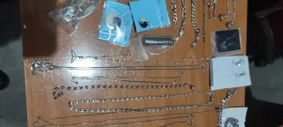 Anillos Colgantes Amuletos pulseras cadenas Plata