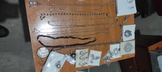 Anillos Colgantes Amuletos pulseras cadenas Plata