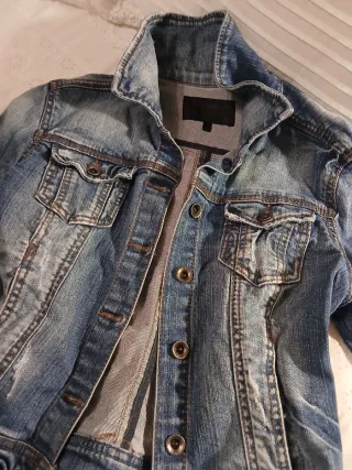 Cazadora vaquera azul