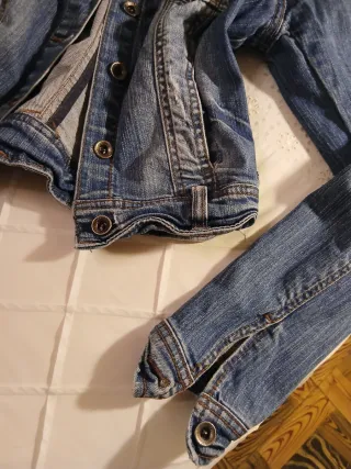 Cazadora vaquera azul