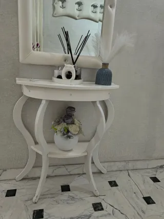 Specchio con cornice imbottita ingresso