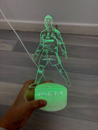 Lámpara LED 3D Ronaldo