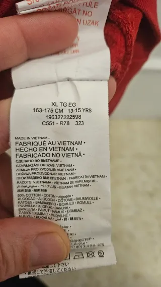 Sudadera Jordan Roja