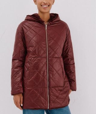 Chaqueta acolchada reversible