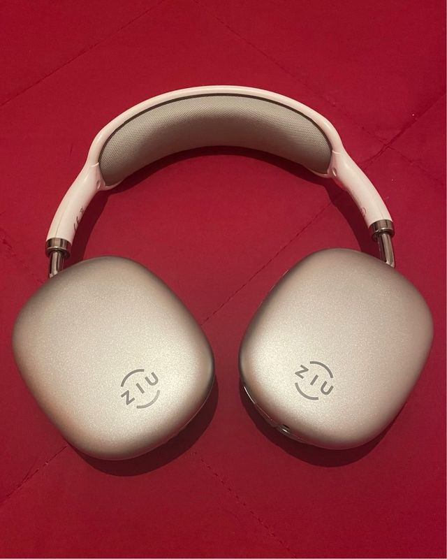 Auriculares Inalámbricos Diadema Blancos/Grises