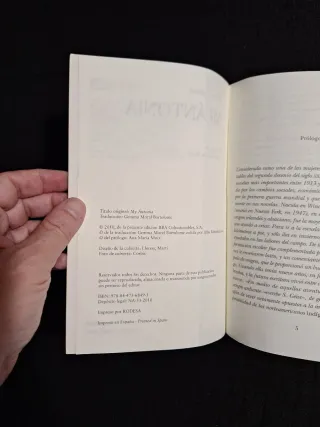 Willa Cather. Mi Ántonia