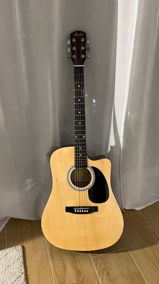 Guitarra Electroacústica Fender Squier SA-105CE