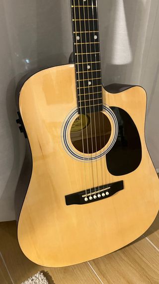 Guitarra Electroacústica Fender Squier SA-105CE