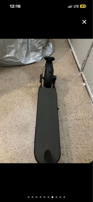 Patinete Eléctrico Negro