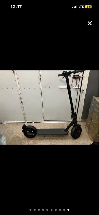 Patinete Eléctrico Negro