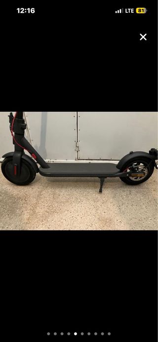 Patinete Eléctrico Negro