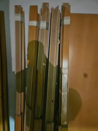 Puertas de madera haya