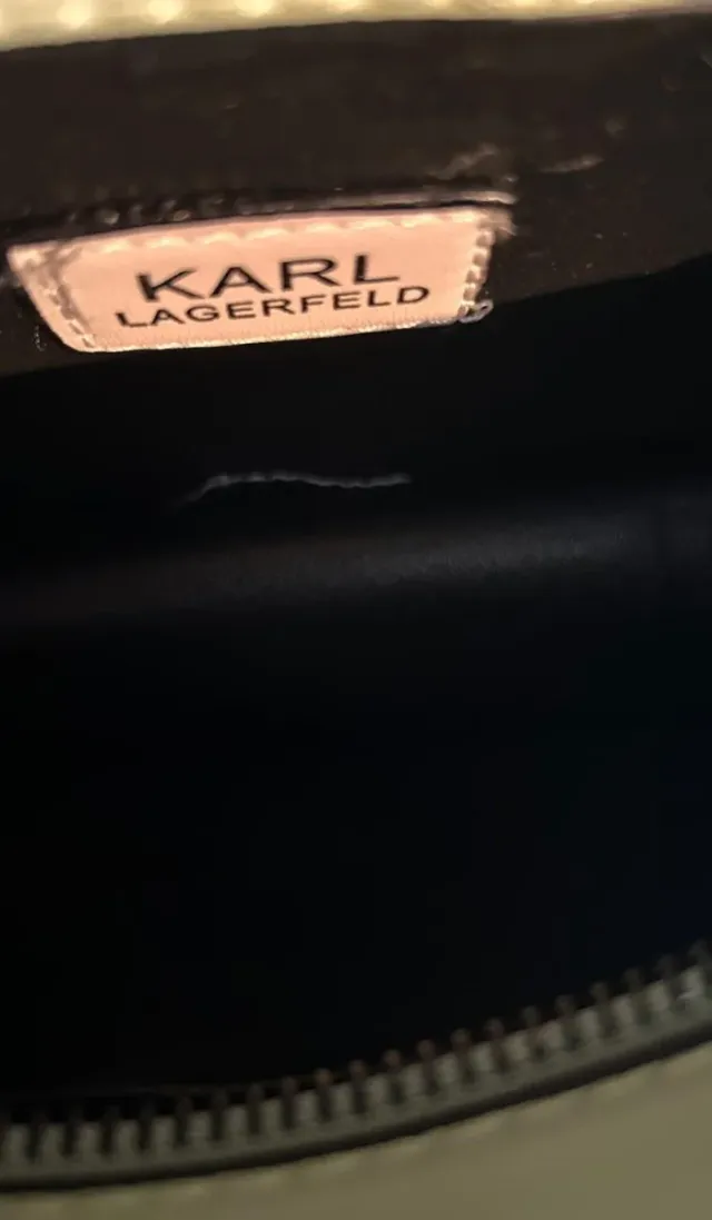Borsa Karl Lagerfeld Verde e Nero
