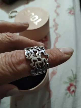 Anillo Tous Milosos Plata