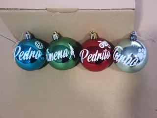 Bolas de Navidad Personalizadas