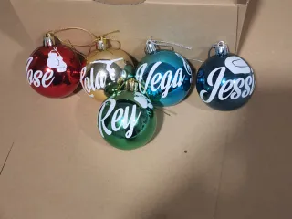 Bolas de Navidad Personalizadas