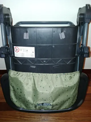 Trona de bebé plegable kinderkraft