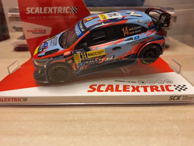 Scalextric Hyundai i20 WRC 14 N.Solans M.Marti