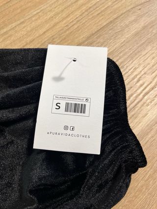 Body terciopelo Pura Vida Clothes Talla S