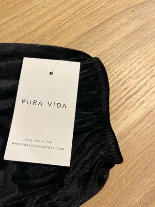 Body terciopelo Pura Vida Clothes Talla S