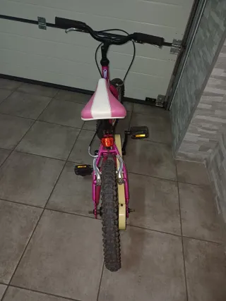 Bicicleta infantil 16 rosa