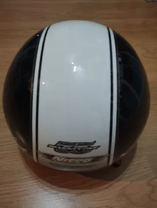 Casco Moto Nitro Negro