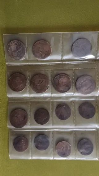 Monedas antiguas 1878