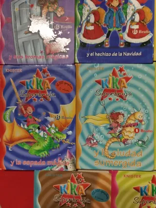 Libros Kika Superbruja.4€ Unidad