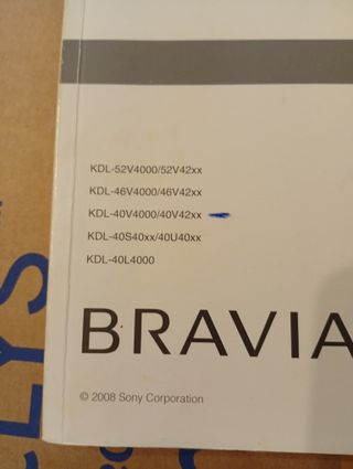 TV Sony Bravia 40 LCD