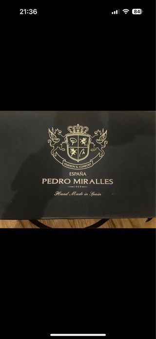 Zapatos Pedro Miralles Azul Talla 36