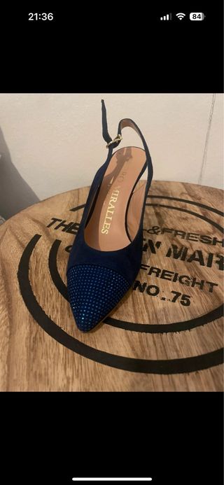 Zapatos Pedro Miralles Azul Talla 36