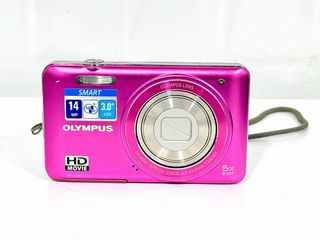 Cámara Olympus VG-130 Rosa 14MP HD Movie