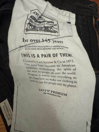 Jeans Levi's Neri Uomo