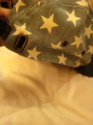 Gorra Vans Estrellas Gris y Negra