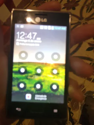 Teléfono LG L7 Negro