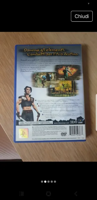 Godai Elemental Force PS2 3DO