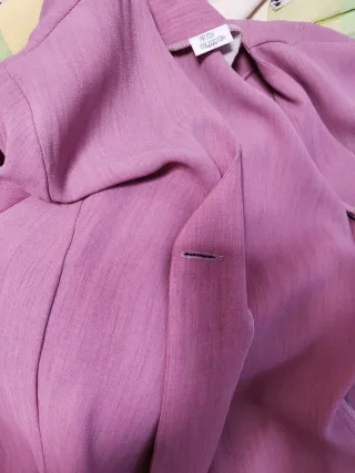 Conjunto Vestido y Chaqueta Rosa