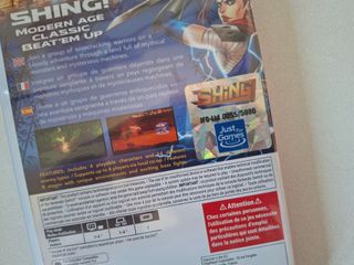 Shing! Juego Nintendo Switch Nuevo