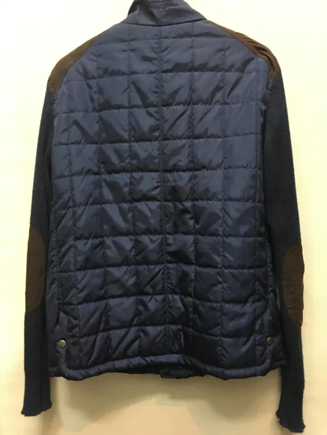 Chaqueta azul y marrón talla 52