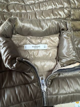 Chaqueta acolchada Mango caqui