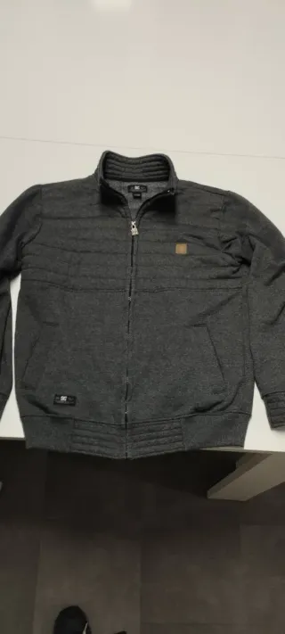 Sudadera DC gris talla S