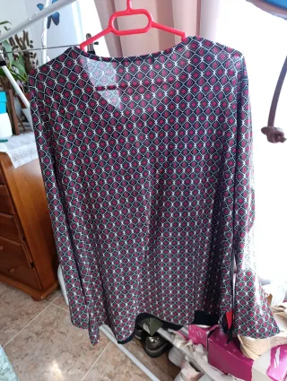 Jersey estampado geométrico