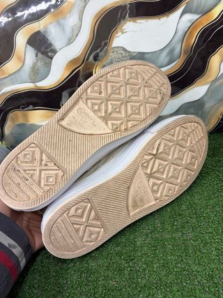 Converse Beige/Bianche Tg 38.5