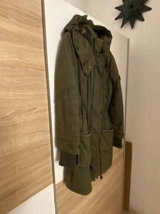 Parka verde militar taglia M