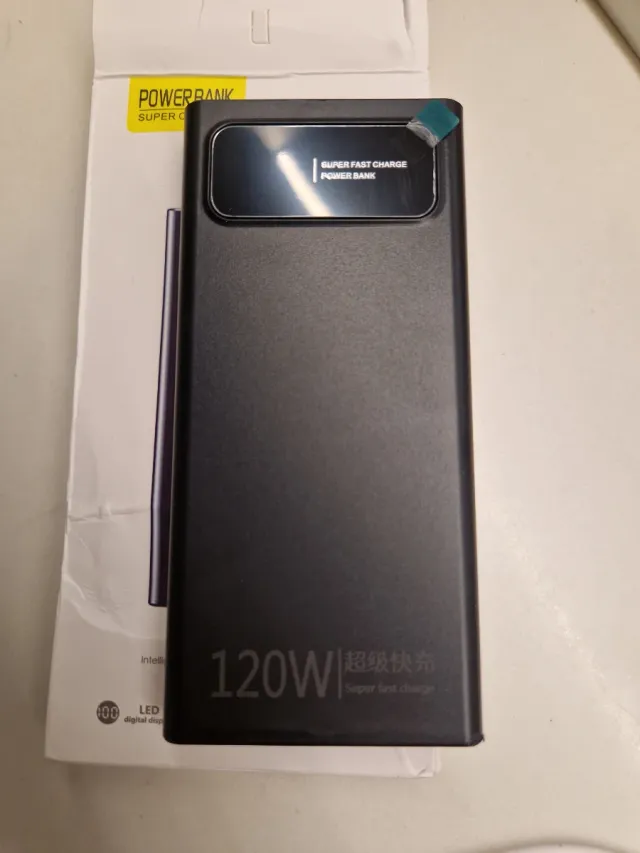 Power Bank 120W Super Fast Charge