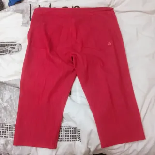 Pantalones cortos rojos mujer
